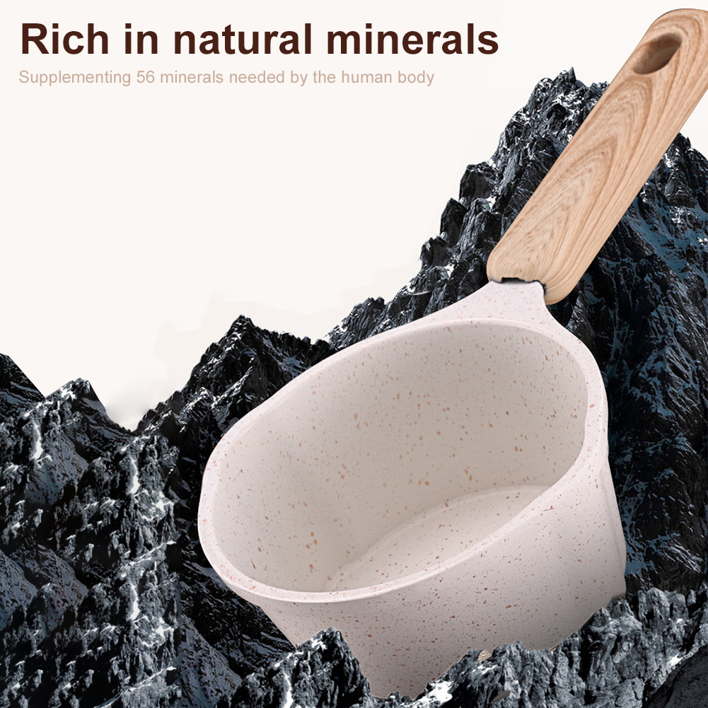 Campfire Cooking Anime - Mini Boiling Pan Wooden Handle Butter