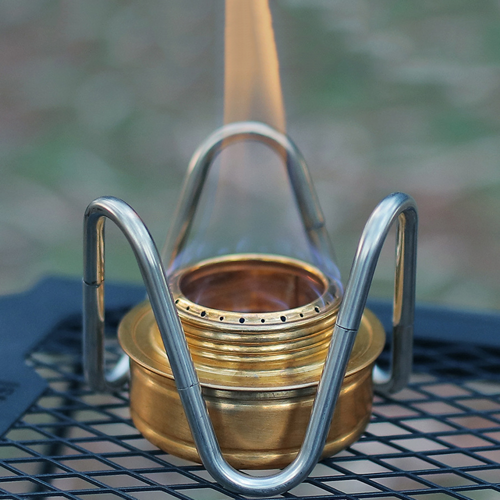 Camping Cooking Grate - Outdoor Camping Alcohol Stove Bracket Stainless