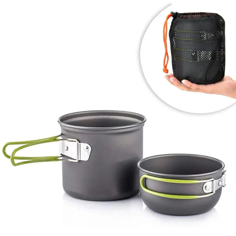 Ultralight Camping Pot Set: Ca - đánh giá và giá Camping Cooking Plate