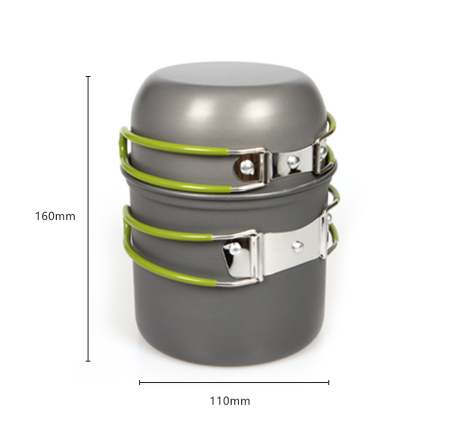 Ultralight Camping Pot Set: Ca - đánh giá và giá Camping Cooking Plate