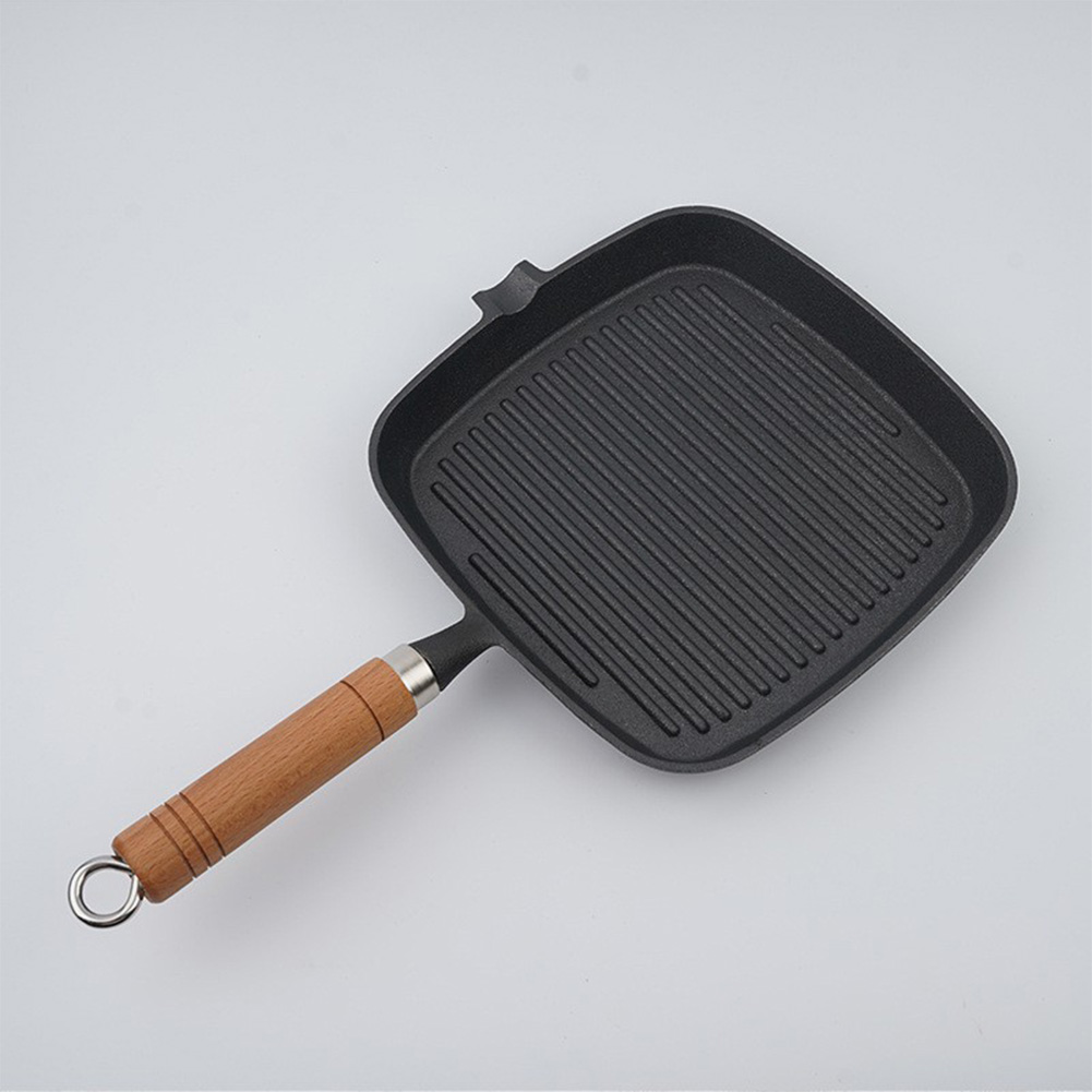 Cast Iron Skillet Steak Pan wi - đánh giá và giá Campfire Cooking Anime