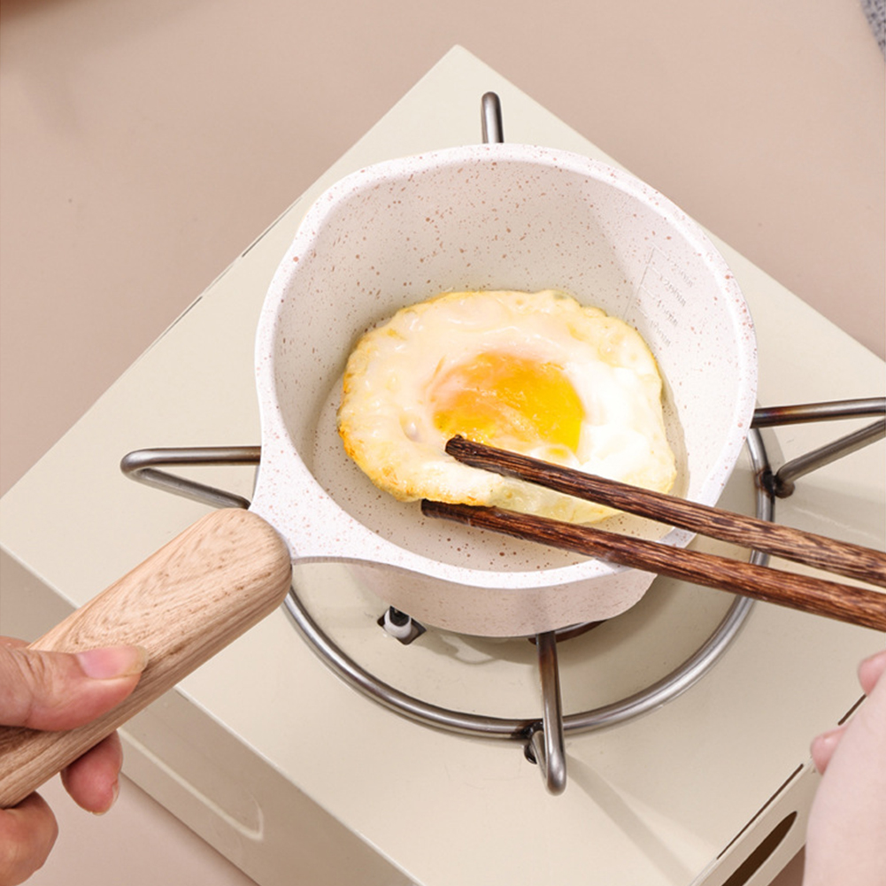 Mini Boiling Pan Wooden Handle - đánh giá và giá Campfire Cooking Anime