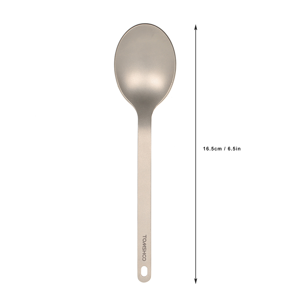 TOMSHOO Titanium Tableware Din - đánh giá và giá Camping Cooking Cutlery Set