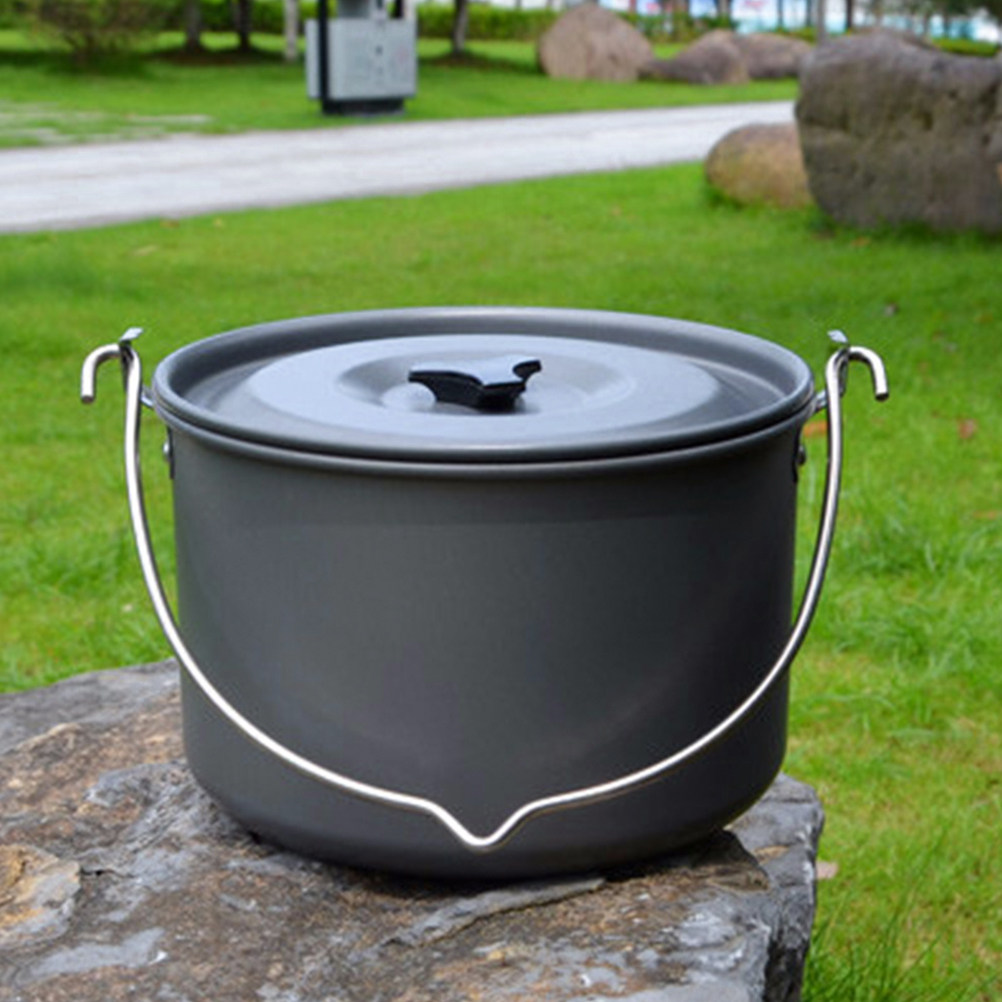 Camping Hanging Pot Large Alum - đánh giá và giá Camping No Cooking Meals