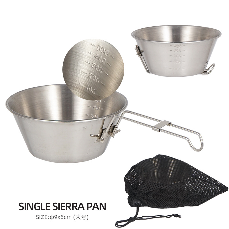 1pc Outdoor Folding Bowl Stain - đánh giá và giá Camping No Cooking Meals