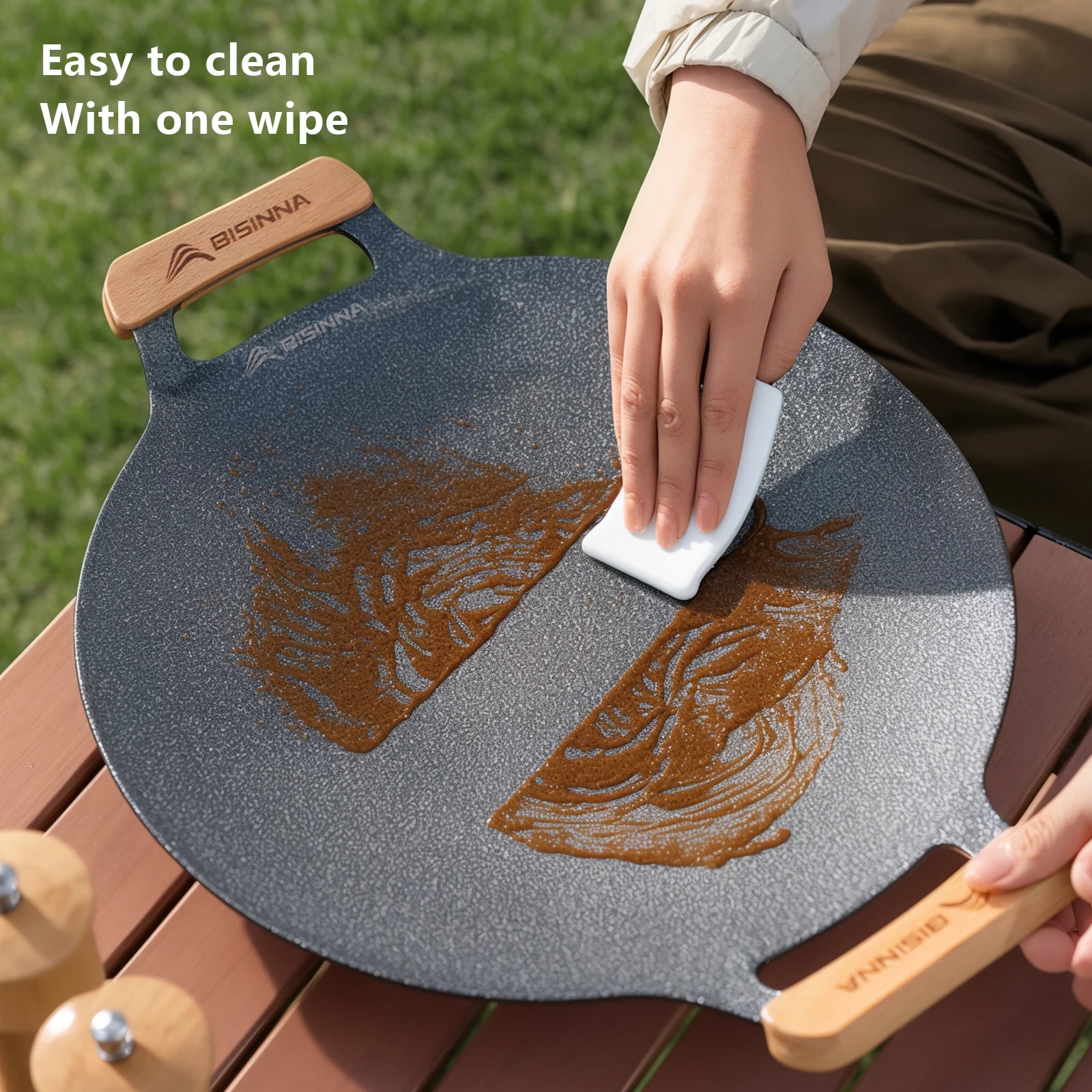 BISINNA 34CM Outdoor BBQ Grill - đánh giá và giá Campfire Cooking Anime