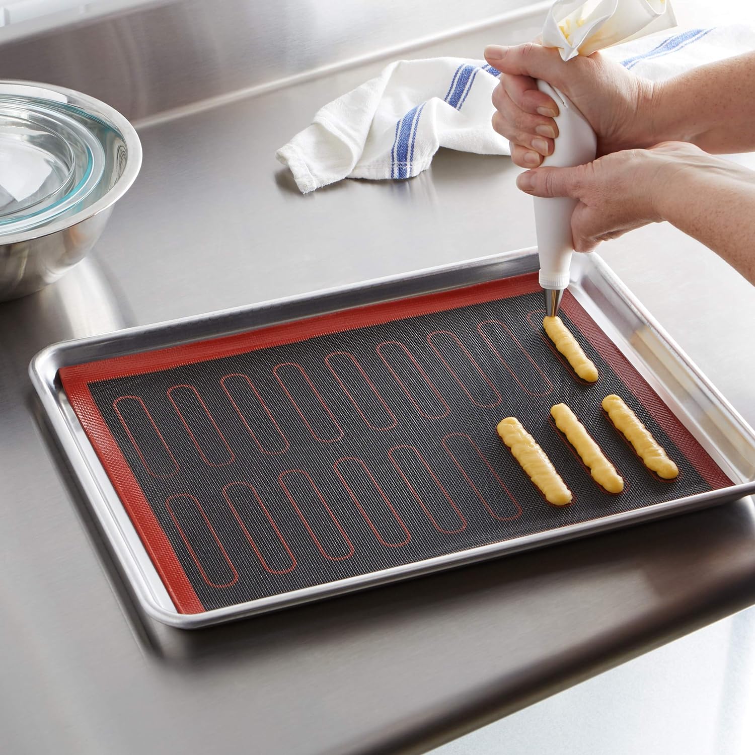 2 Pack Basics Non-Stick Silico - đánh giá và giá Camping Cooking Mat