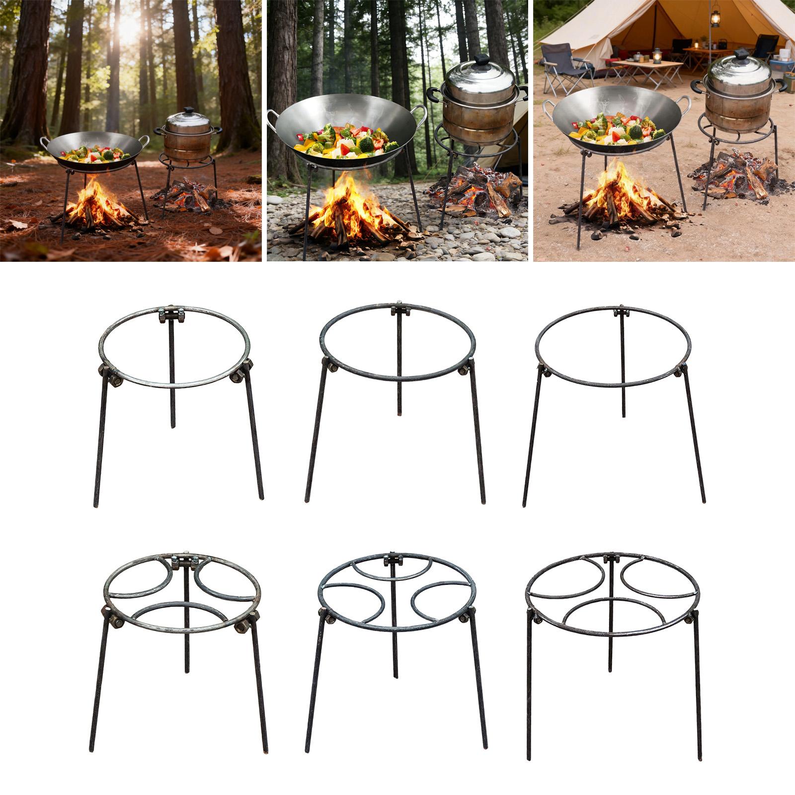 Campfire Tripod,Dutch Oven Mul - đánh giá và giá Camping Cooking Grate