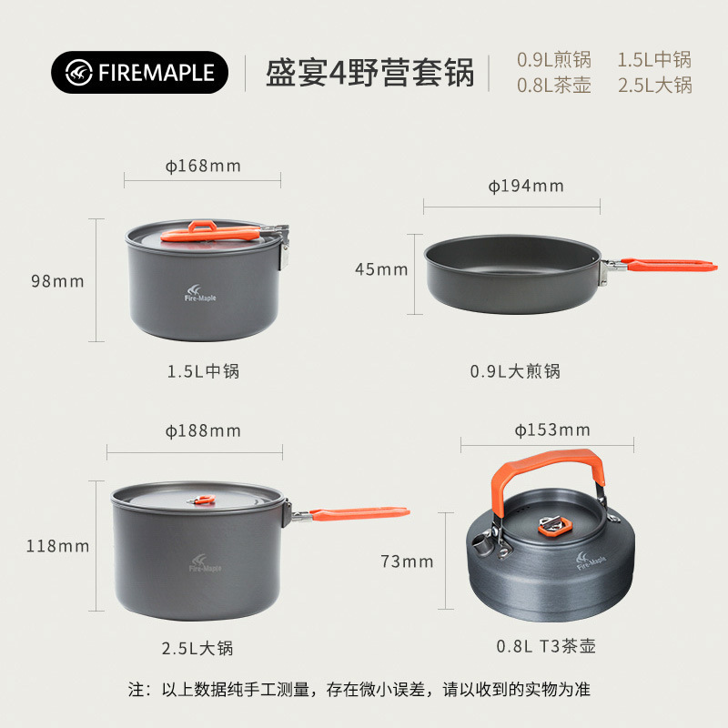 Outdoor Camping Cooker Pot Set - đánh giá và giá Camping No Cooking Meals