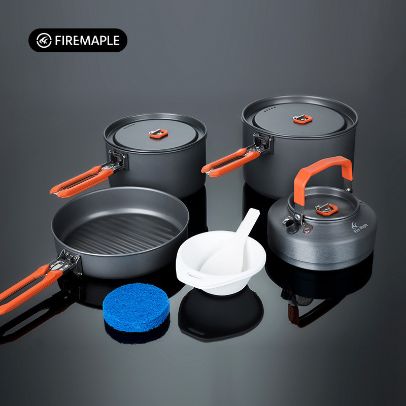 Outdoor Camping Cooker Pot Set - đánh giá và giá Camping No Cooking Meals