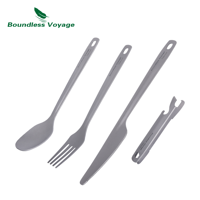 Boundless Voyage Utility Cutle - đánh giá và giá Camping Cooking Cutlery Set