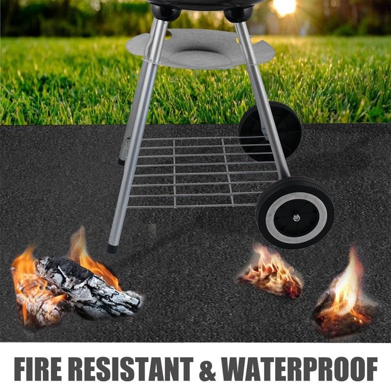 Under Grill Mat Fireplace Fire - đánh giá và giá Camping Cooking Mat