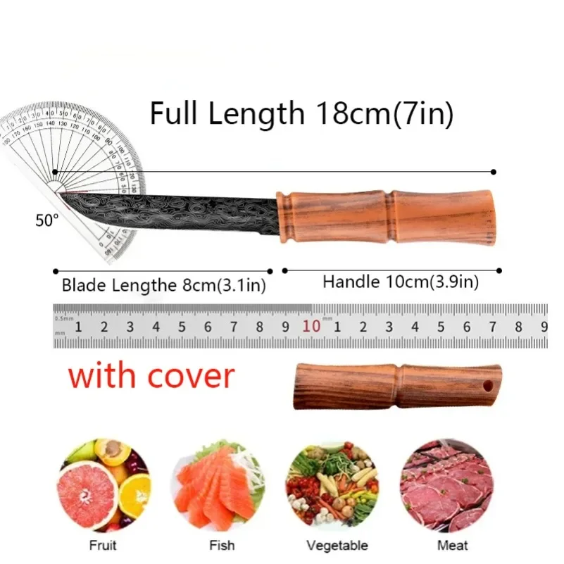 Utility Knife Slice Meat Fruit - đánh giá và giá Camping Cooking Multi Tool