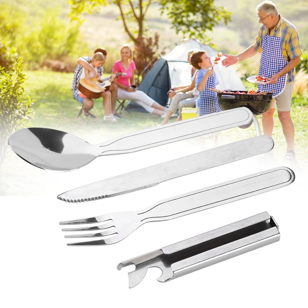 Camping Tableware Portable Tab - đánh giá và giá Camping Cooking Cutlery Set