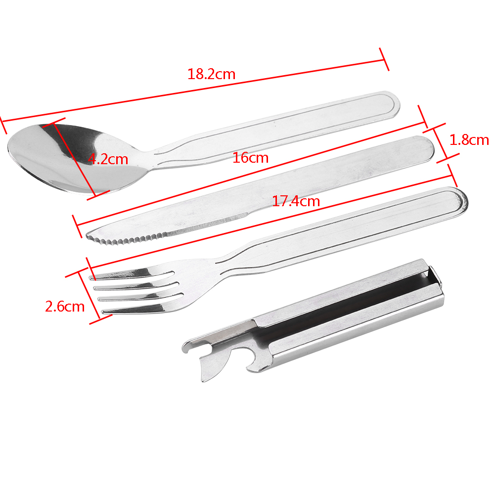 Camping Tableware Portable Tab - đánh giá và giá Camping Cooking Cutlery Set