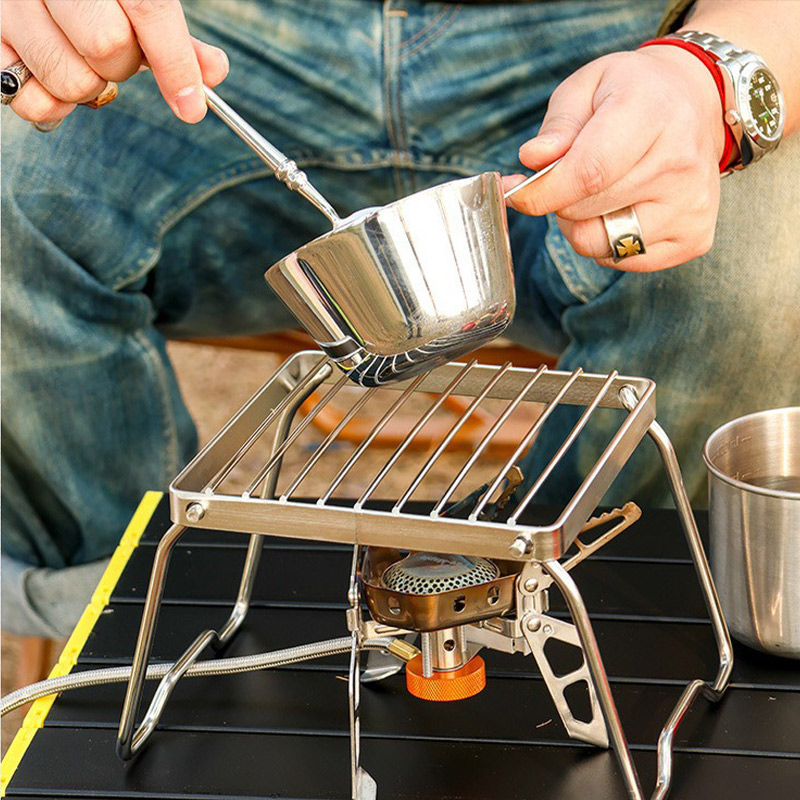 Stainless Steel Stove Stand Ca - đánh giá và giá Camping Cooking Rack