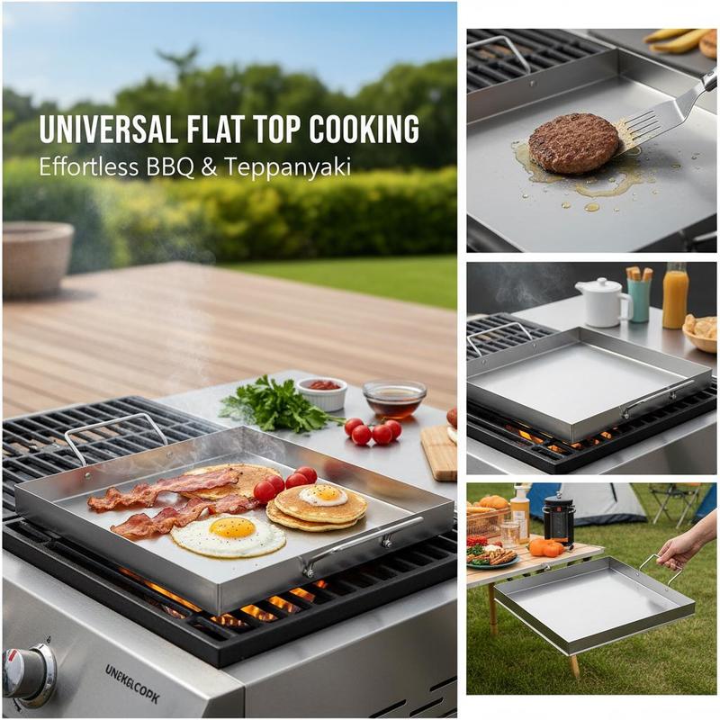 Universal Flat Top Griddle 18x - đánh giá và giá Camping Cooking Plate