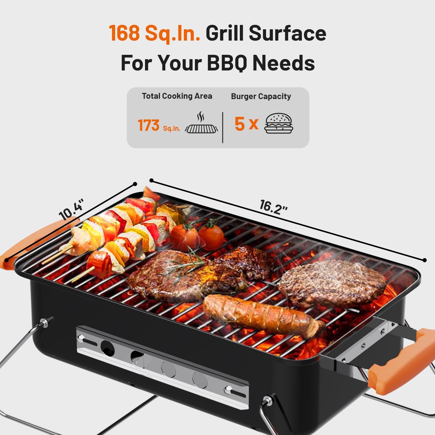 10 LB Portable Charcoal Grills - đánh giá và giá Camp Grill Portable Folding