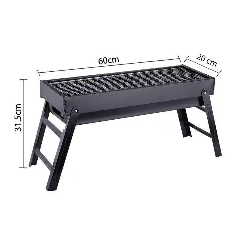 New Large BBQ Barbecue Grill F - đánh giá và giá Camp Grill Portable Folding