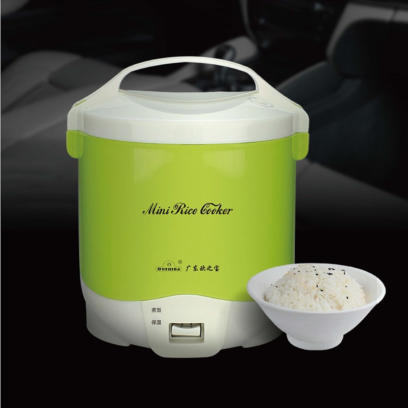1.6L/24V Mini Car Rice Cooker  - đánh giá và giá Camping No Cooking Meals