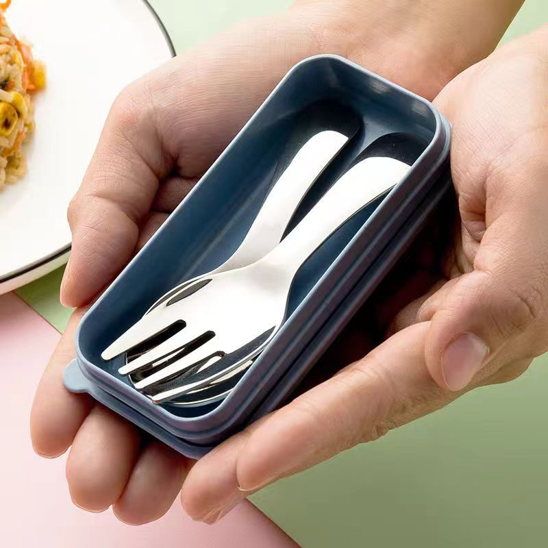 Mini Portable Spoon Fork Table - đánh giá và giá Camping Cooking Cutlery Set