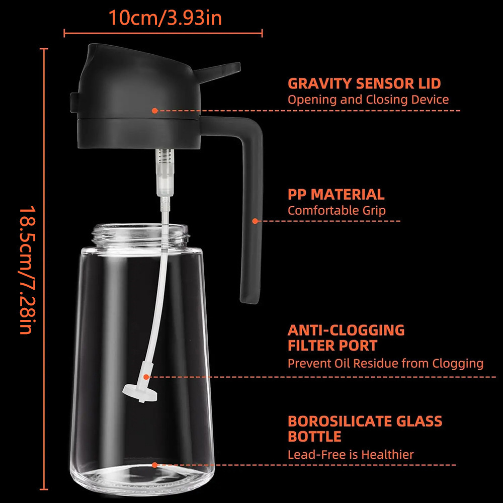 470ml Oil Spray Bottle Kitchen - đánh giá và giá Camping Cooking Oil Container
