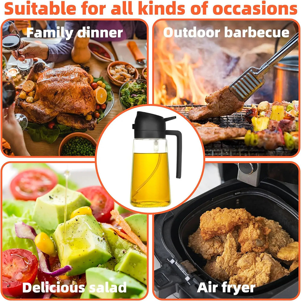 470ml Oil Spray Bottle Kitchen - đánh giá và giá Camping Cooking Oil Container