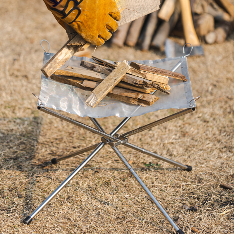 Camping Grills Firewood Stove  - đánh giá và giá Camping Cooking Multi Tool