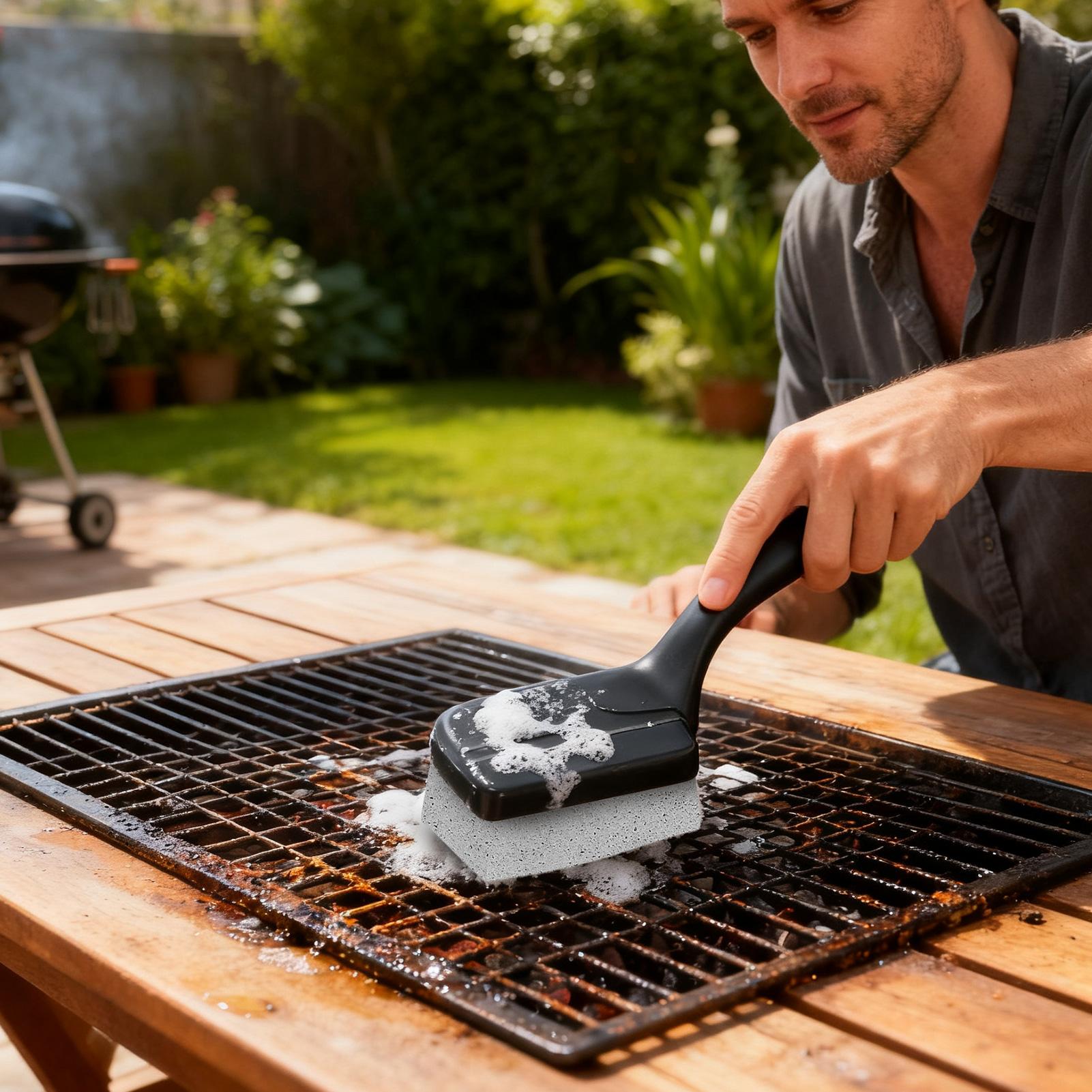 NEW Heavy Duty BBQ Grill Brush - đánh giá và giá Camping Cooking Grate
