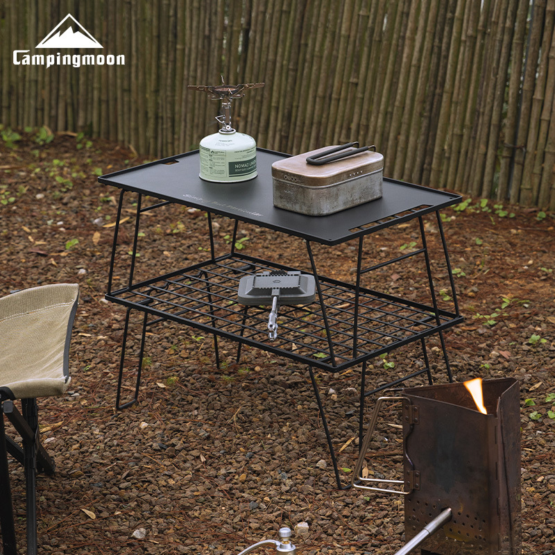 CAMPINGMOON T-235-2T 2Layers P - đánh giá và giá Camping Cooking Rack
