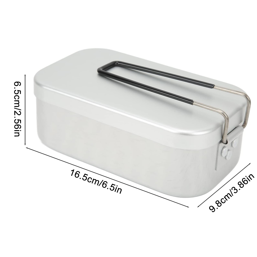 800ML Aluminum Lunch Boxes Out - đánh giá và giá Camping Cooking Rack