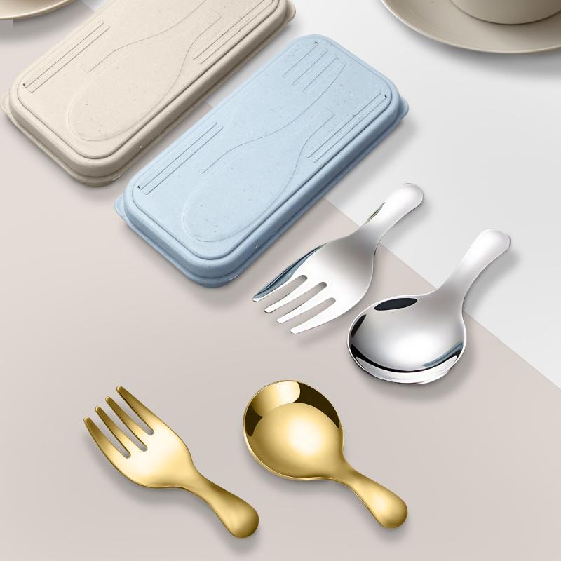 Stainless Steel Tableware Set  - đánh giá và giá Camping Cooking Cutlery Set