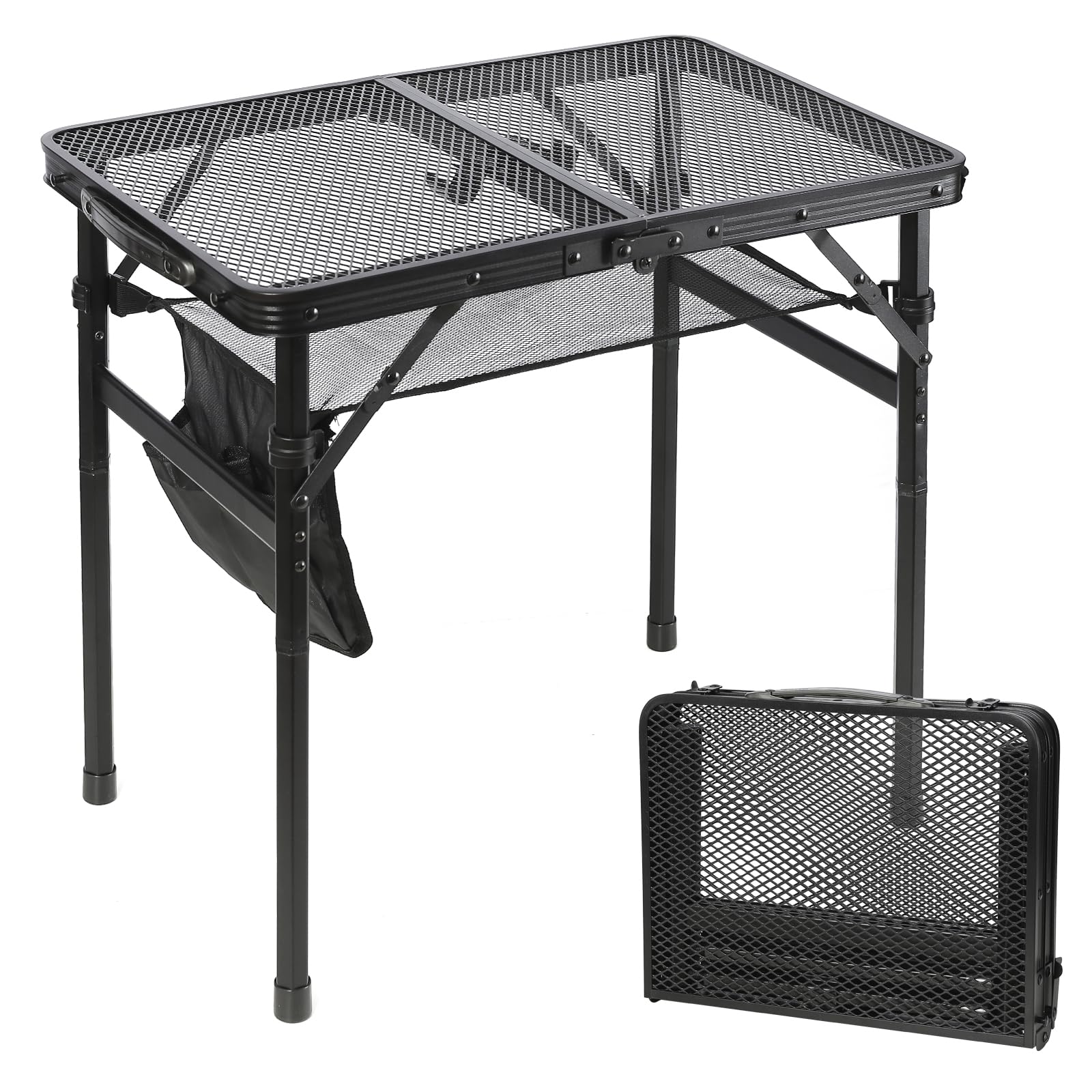 Portable Folding Mesh Grill Ta - đánh giá và giá Camp Grill Portable Folding