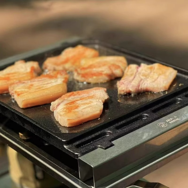 Outdoor Barbecue Grill Plate f - đánh giá và giá Camping Cooking Plate