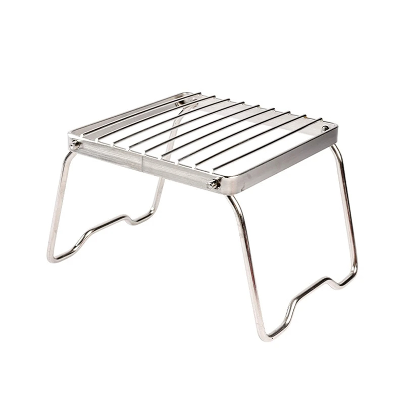 Outdoor Stainless Steel Stove  - đánh giá và giá Camp Grill Portable Folding