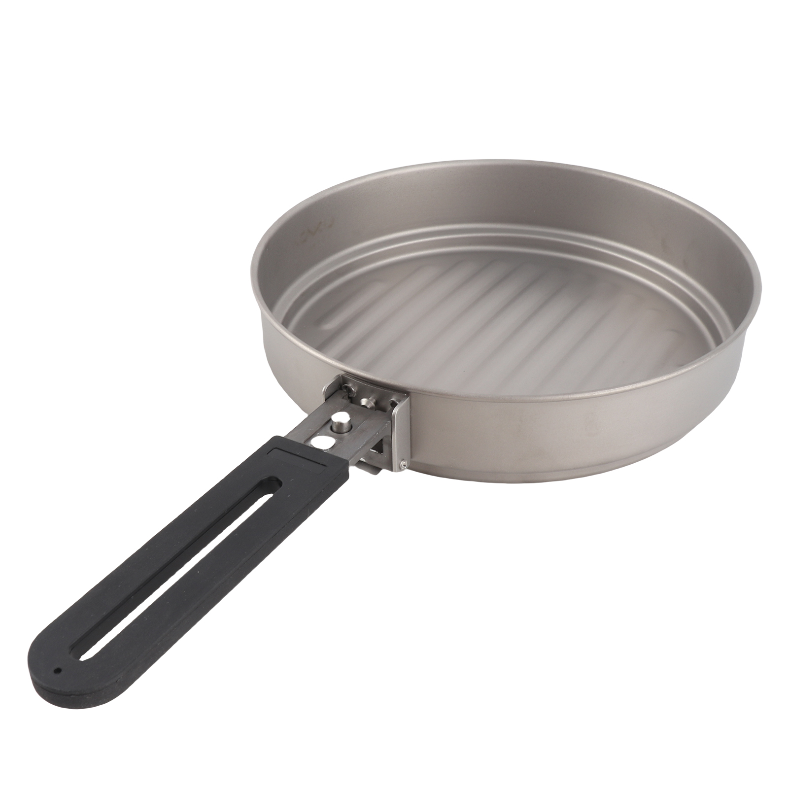 Lixada 1100ml Titanium Fry Pan - đánh giá và giá Campfire Cooking Anime