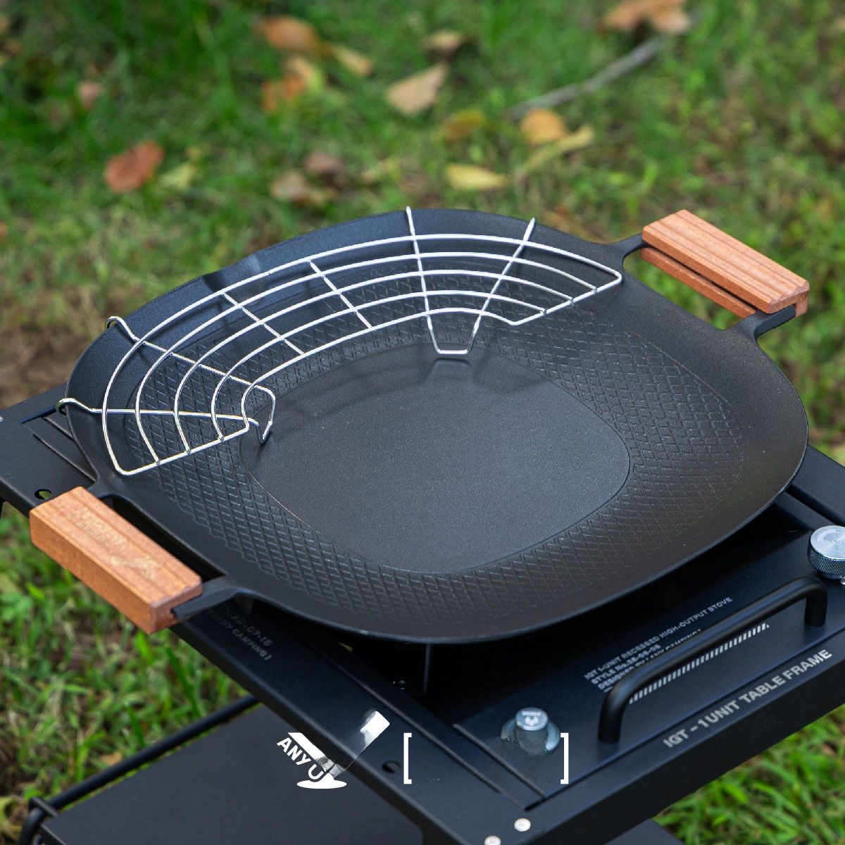 Outdoor Camping BBQ Grill Pan  - đánh giá và giá Camping Cooking Utensils
