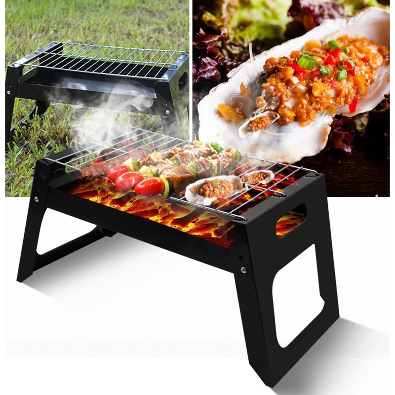 38.5*27.5*29cm Folding Lightwe - đánh giá và giá Camp Grill Portable Folding
