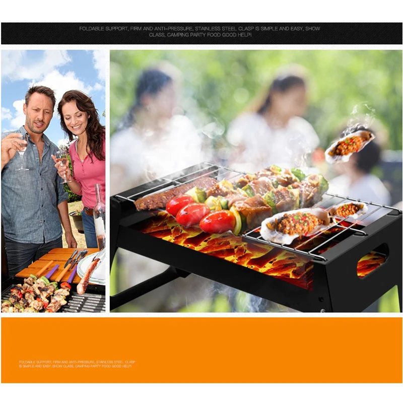 38.5*27.5*29cm Folding Lightwe - đánh giá và giá Camp Grill Portable Folding