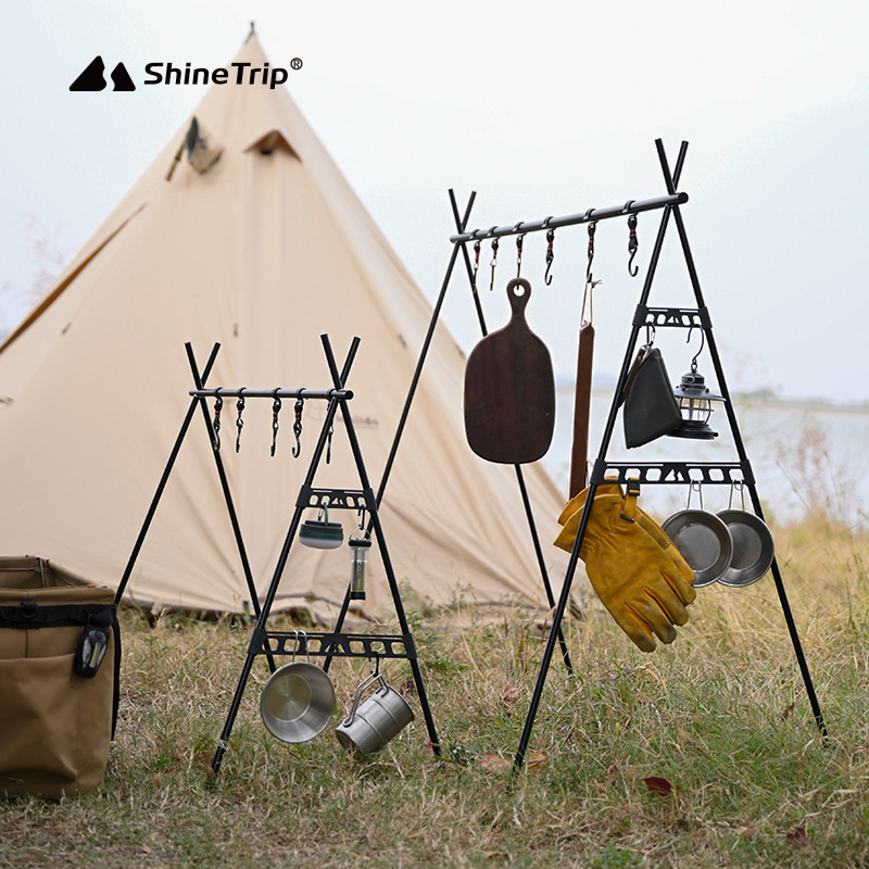 Shine Trip Outdoor Camping Tri - đánh giá và giá Camping Cooking Rack