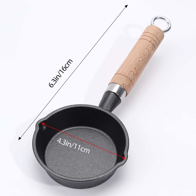 Egg Pan Cast Iron Skillet Fryi - đánh giá và giá Campfire Cooking Anime