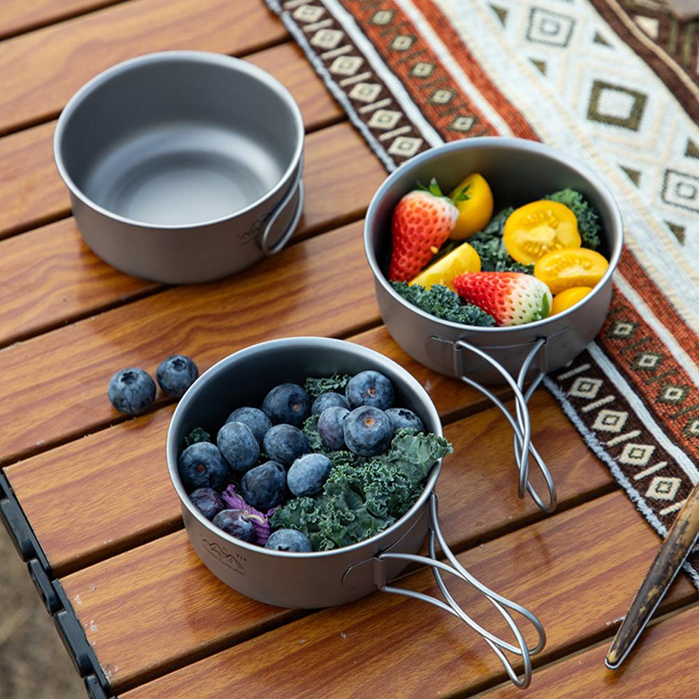 Ultralight Camping Pot Portabl - đánh giá và giá Camping No Cooking Meals