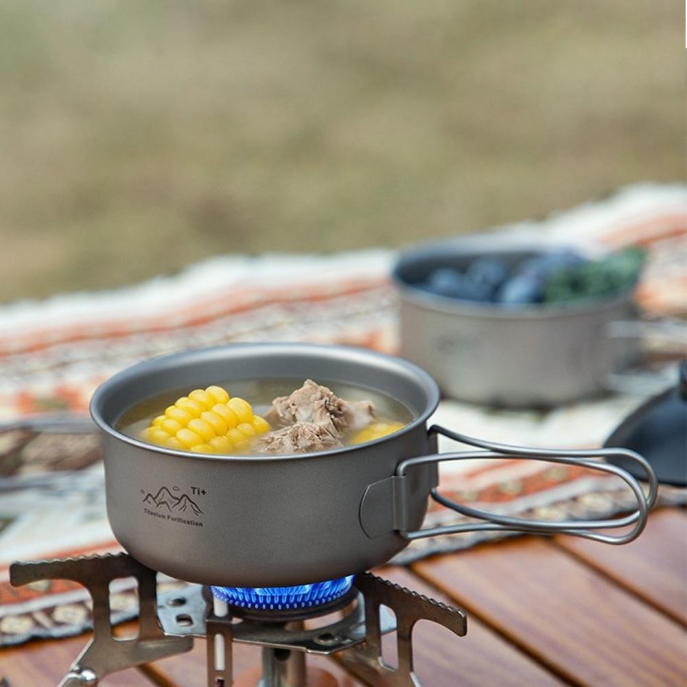 Ultralight Camping Pot Portabl - đánh giá và giá Camping No Cooking Meals
