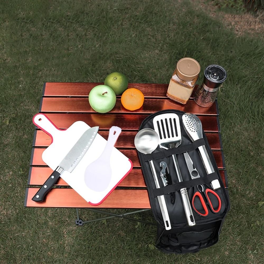 2024 Picnic Utensil Set Storag - đánh giá và giá Camping Cooking Rack