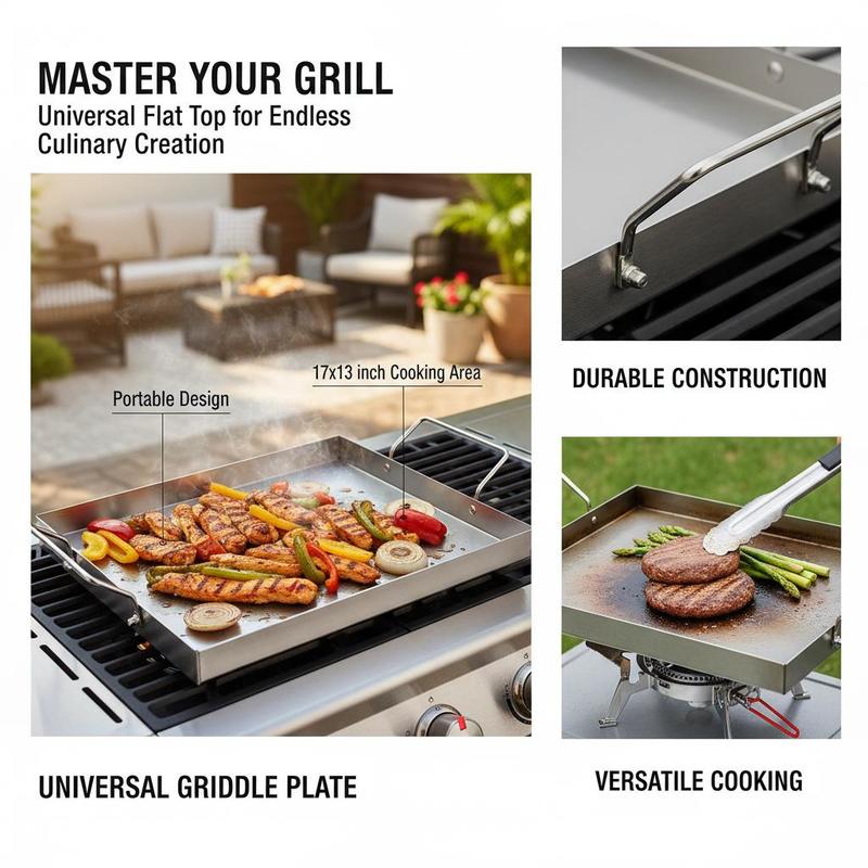 Free Shipping-Rectangular Flat - đánh giá và giá Camping Cooking Plate