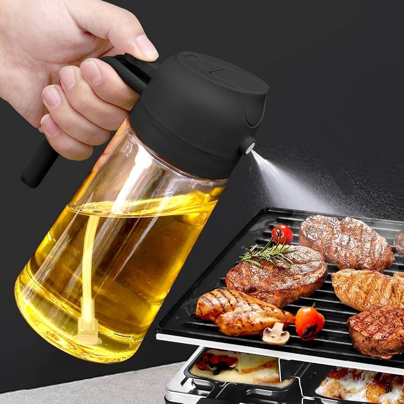 470ml Kitchen Oil Spray Bottle - đánh giá và giá Camping Cooking Oil Container