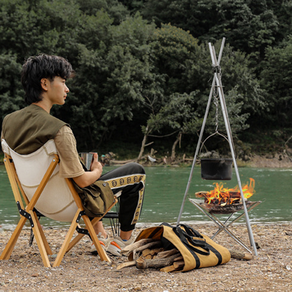 Portable Camping Fire Pit Gril - đánh giá và giá Camping Cooking Grate