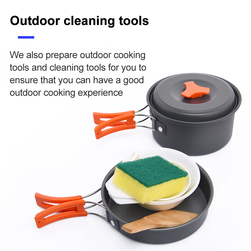 Widesea Camping Outdoor Cookwa - đánh giá và giá Camping Cooking Cutlery Set