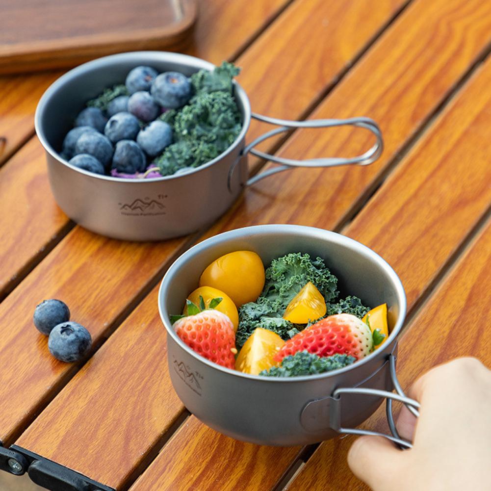 Ultralight Camping Pot Portabl - đánh giá và giá Camping No Cooking Meals