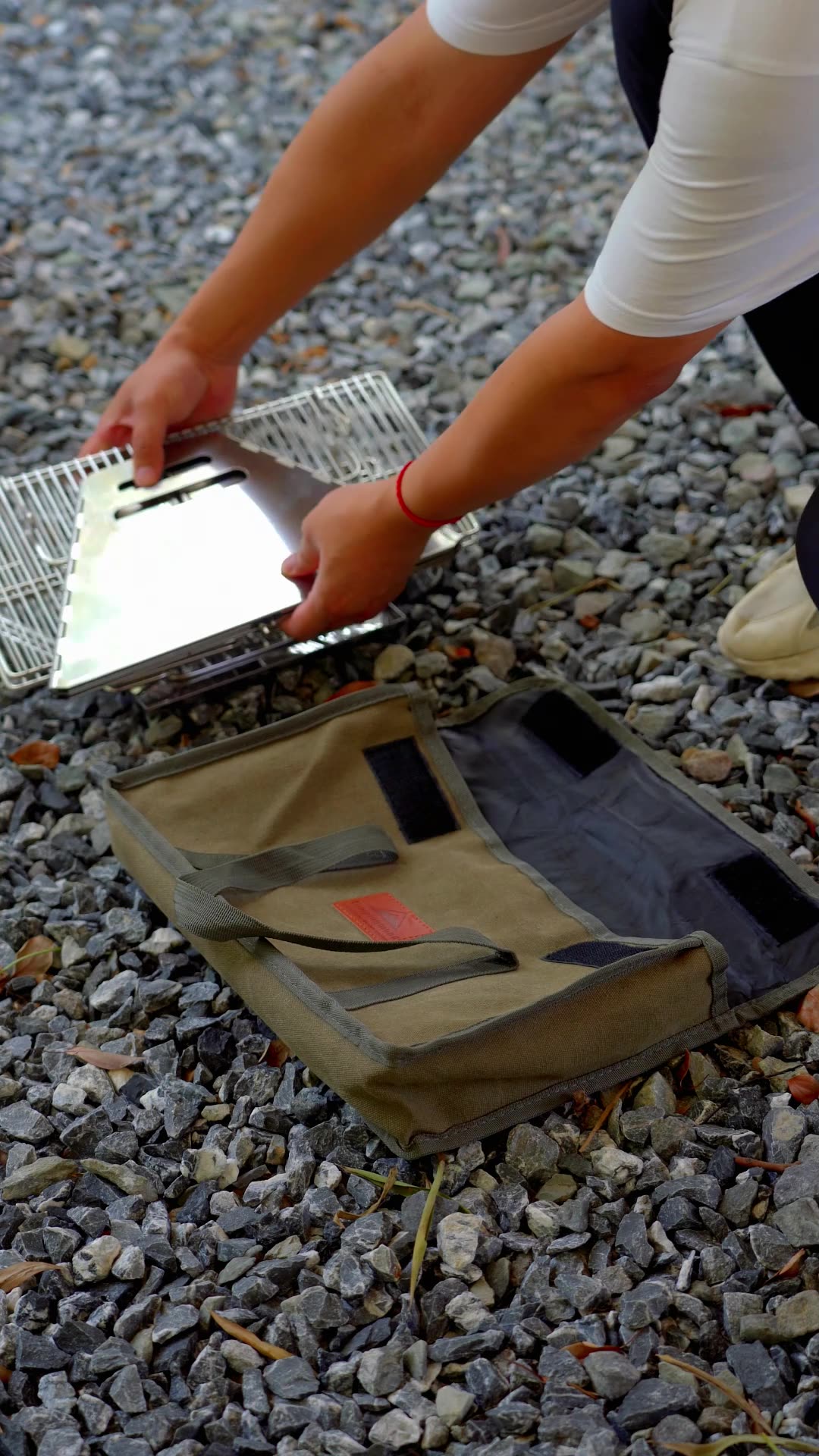CAMPINGMOON Stainless Steel Fo - đánh giá và giá Camp Grill Portable Folding